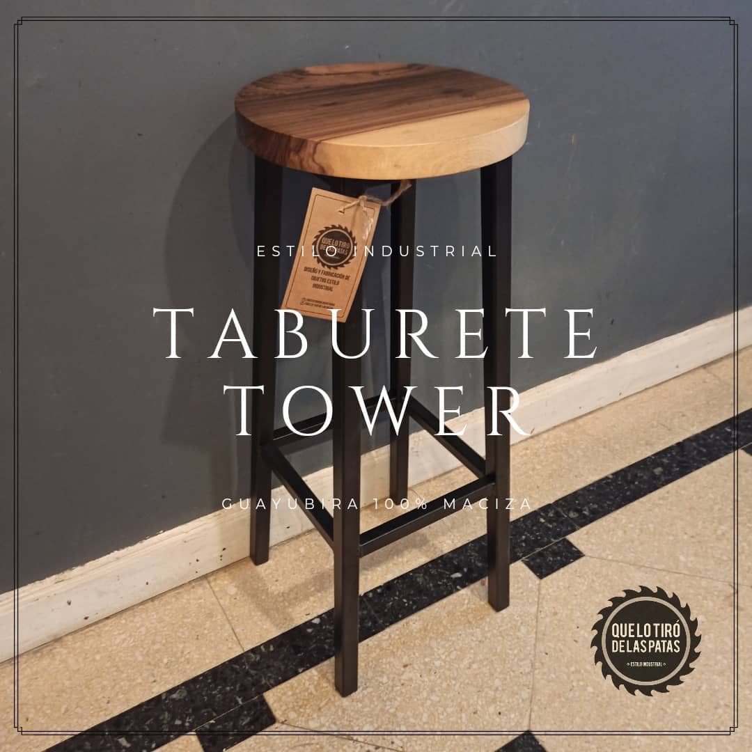 Taburete Tower Pequeño - tu Taburete Pequeño Ideal